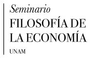 Seminario de Filosofía de la Economía